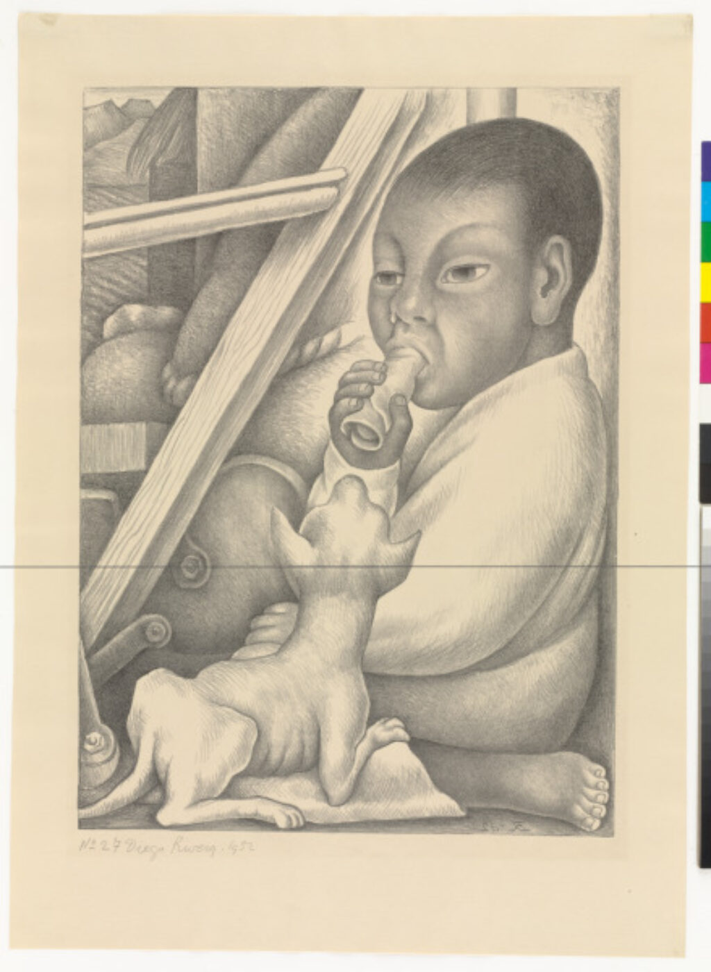 Boy and Dog - Image 1