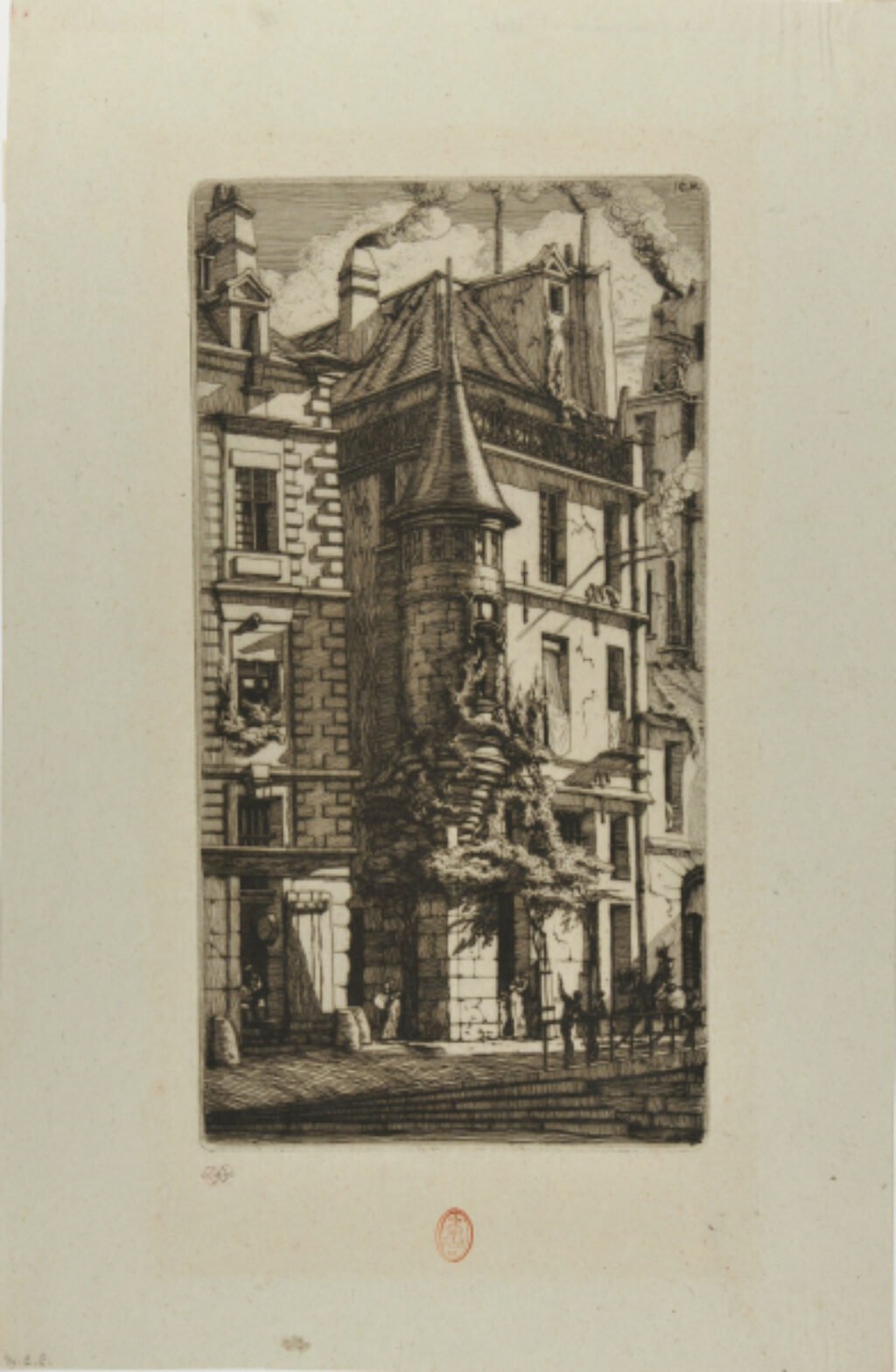 Tourelle de la Rue de la Tixéranderie, Paris