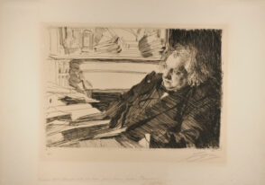 Portrait of Ernest Renan