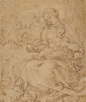 Madonna and Child with Apple