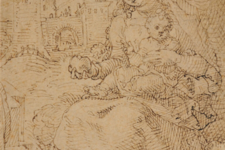 MADONNA AND CHILD WITH APPLE