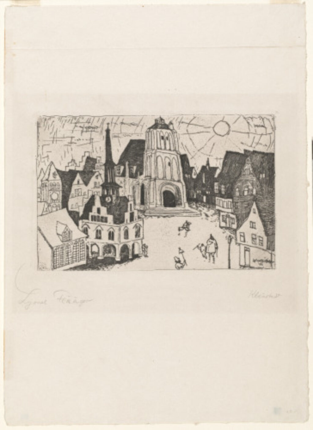 Small City, Sunrise - Image 1