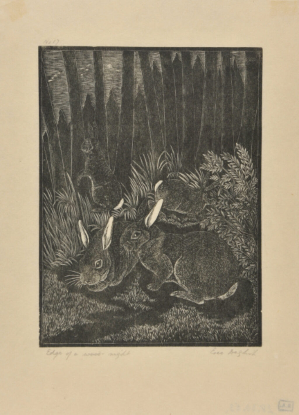 Edge of a Wood – Night