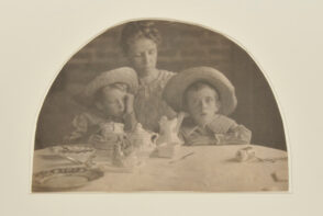 Woman with Two Boys