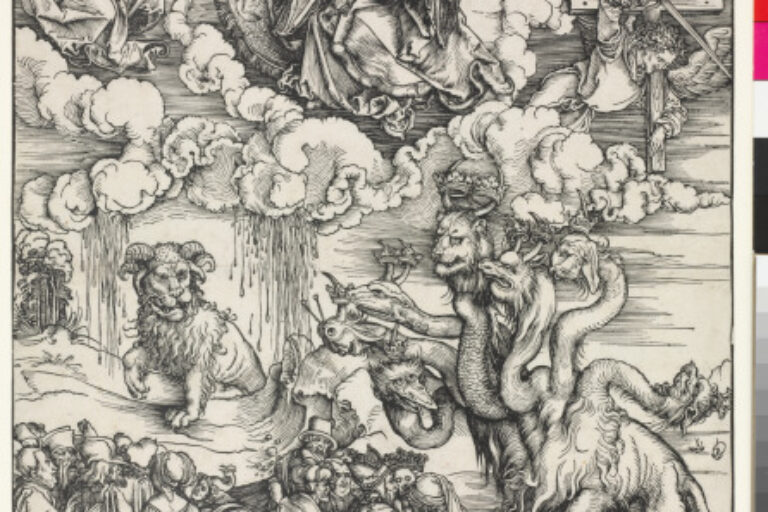 THE BEAST WITH LAMB'S HORNS AND THE BEAST WITH SEVEN HEADS