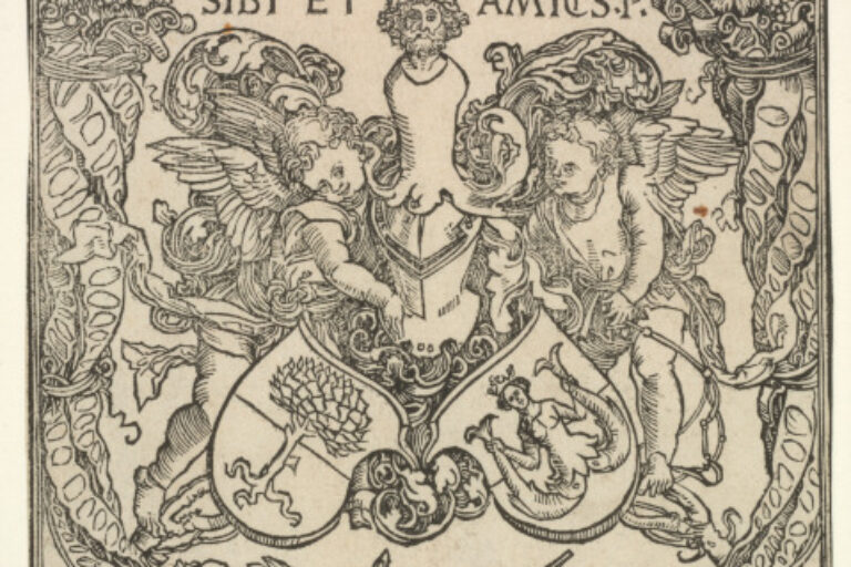 Bookplate of Willibald Pirckheimer