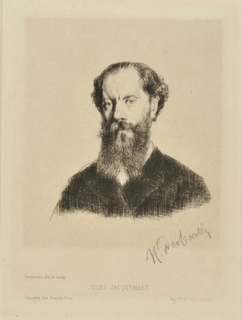 Portrait of Jules Jacquemart