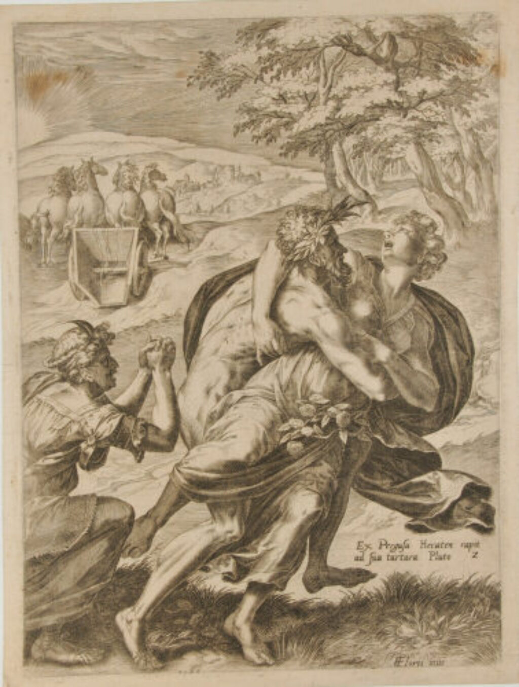 Pluto Carries off Proserpina