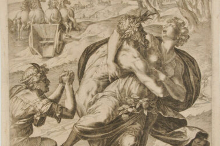Pluto Carries off Proserpina