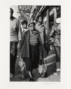 Shopping on Gay Street, East Baltimore, Maryland 1973