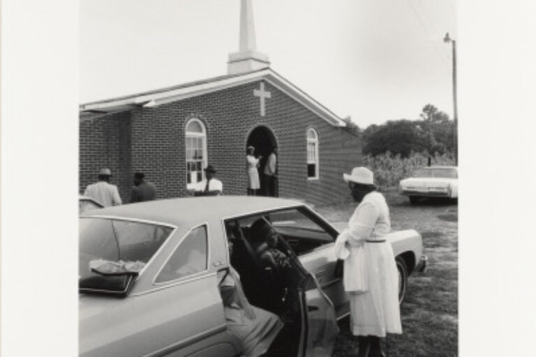 BEFORE SUNDAY EVENING SERVICE, ST. HELENA ISLAND, SOUTH CAROLINA, JUNE 1980