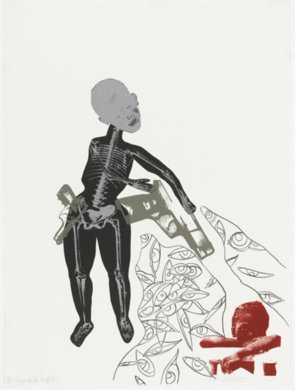 Lithography: Brian Garner; Screenprinting: Logan Hicks