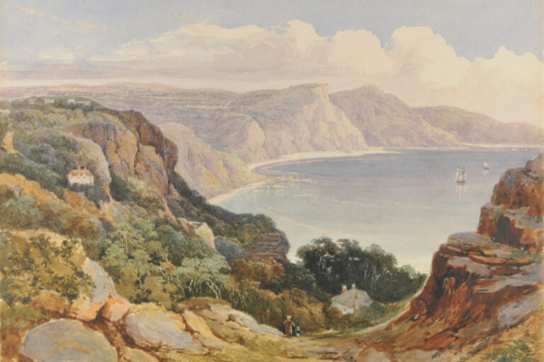 View of Babbcombe, South Devon