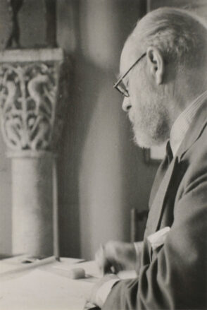 Henri Matisse in his Studio at the Plates for the Mallarmé Illustrations