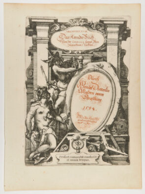 Title Page to the Second Book (Doric Order)