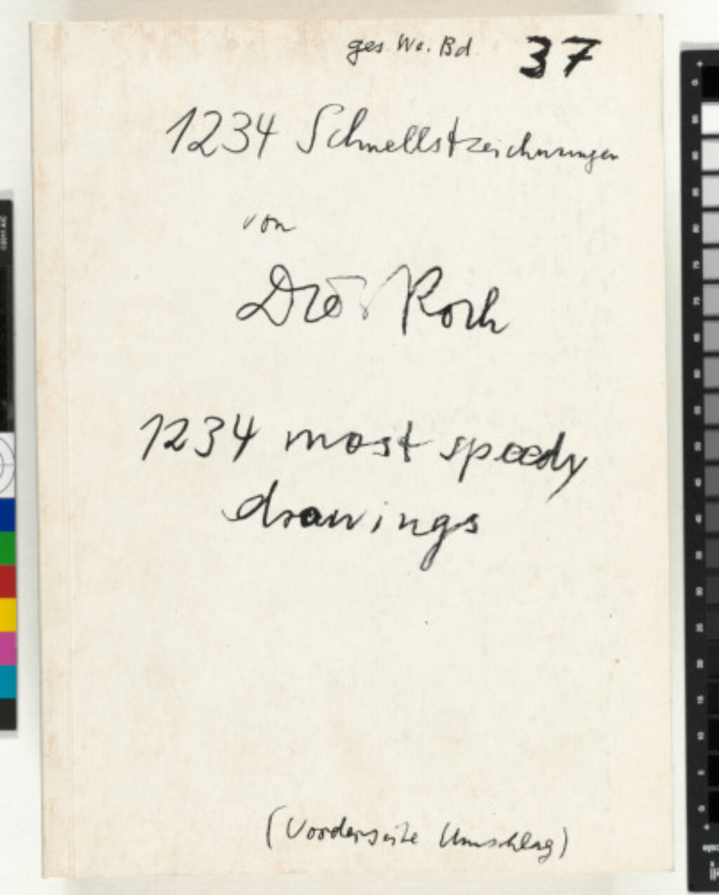 Gesammelte Werke Band 37: 1234 Schnellstzeichnungen - Image 1