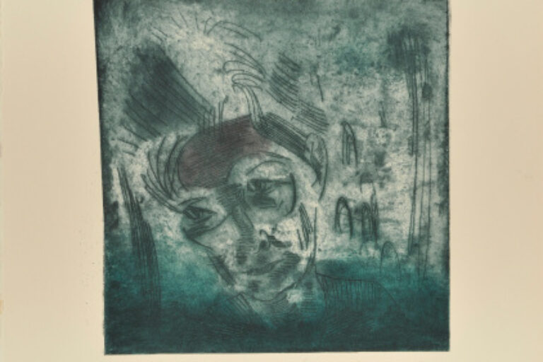 WEARY HEAD (SELF-PORTRAIT)