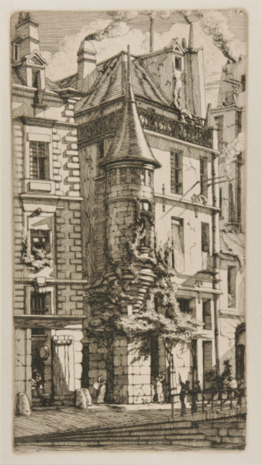 Tourelle de la Rue de la Tixéranderie, Paris