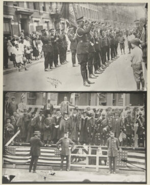 Marcus Garvey and the Garvey Militia, Harlem, 1924