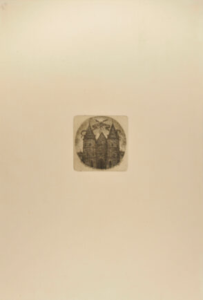 L’ancienne porte du Palais de Justice, Paris