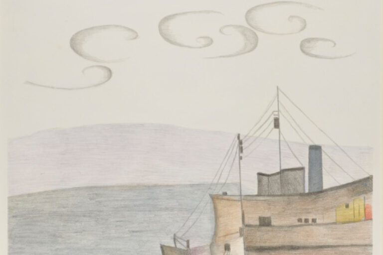 Boat Near Hunter’s Point S.F. Cal.