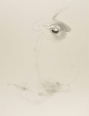 Circus Group – No. 2 – Clown and Fiddling Dog