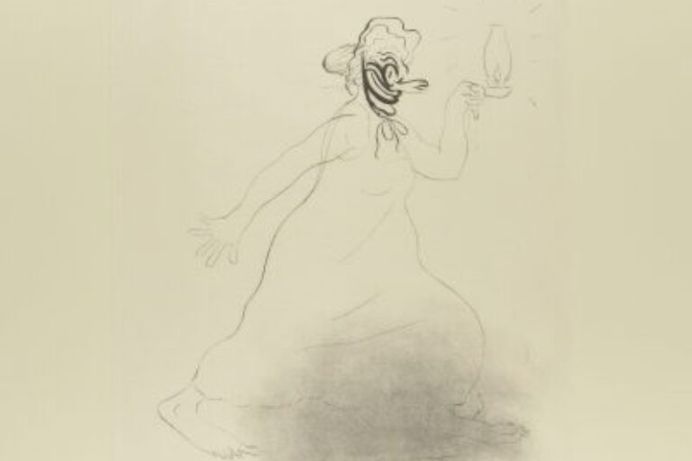 Clown with Lamp