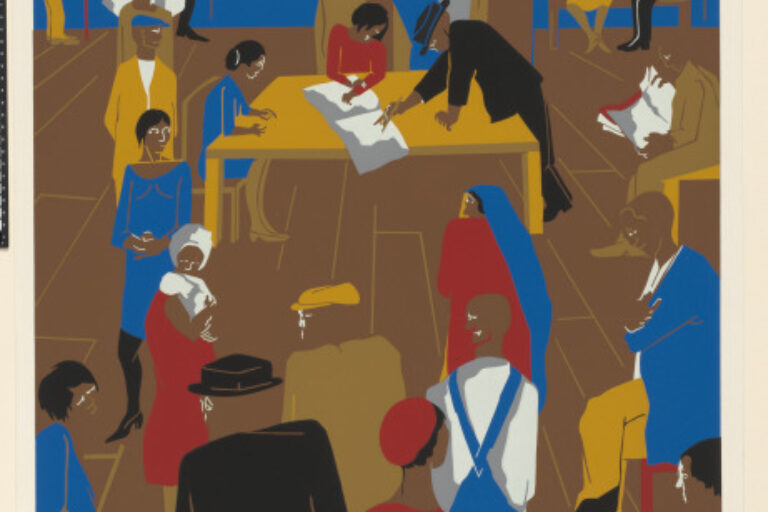 THE 1920S...THE MIGRANTS ARRIVE AND CAST THEIR BALLOTS