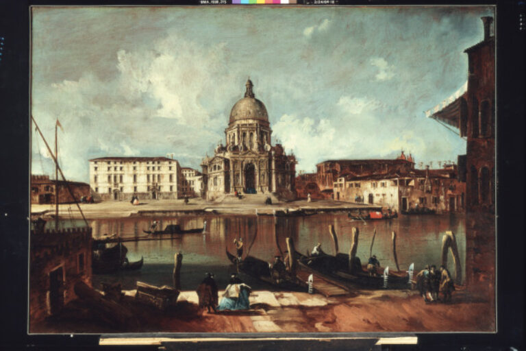 VENICE, THE GRAND CANAL WITH SANTA MARIA DELLA SALUTE