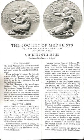 “American Homemaker and Her European Counterpart” Medal