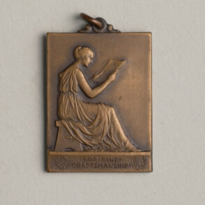 “School Art League For Fine Craftsmanship” Plaquette