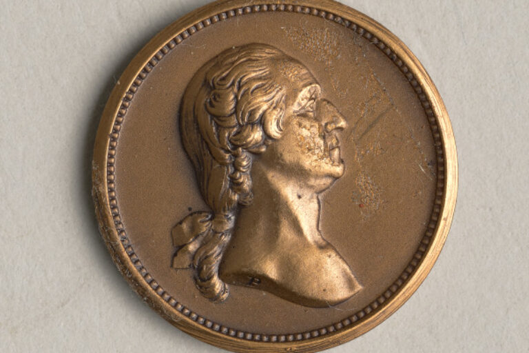 "LINCOLN AND WASHINGTON" MEDAL