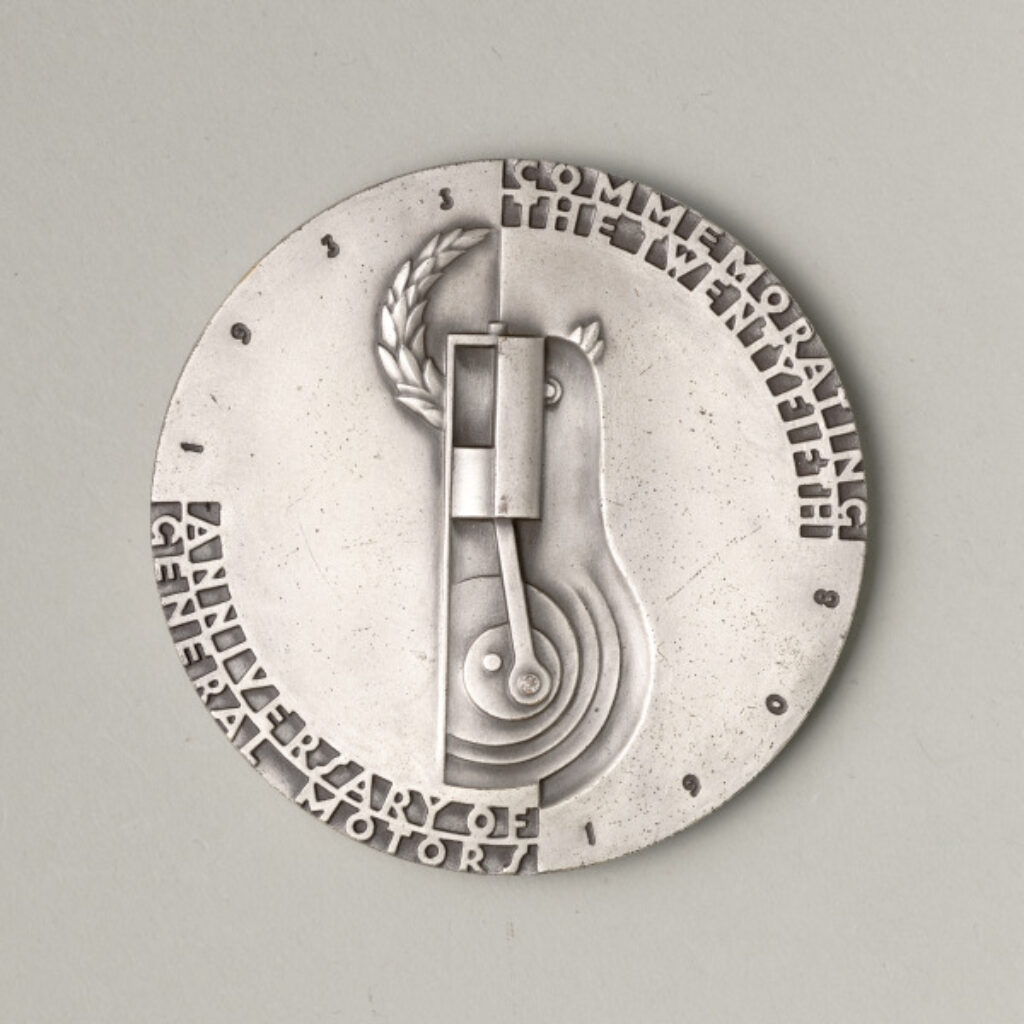“20th Anniversary of General Motors” Medal - Image 2