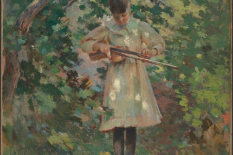 THE YOUNG VIOLINIST (MARGARET PERRY)