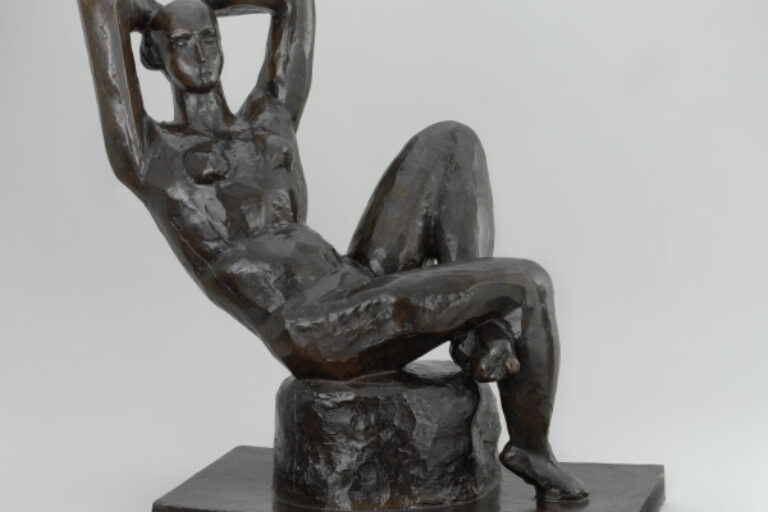 LARGE SEATED NUDE