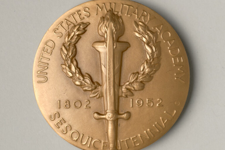 "UNITED STATES MILITARY ACADEMY SESQUICENTENNIAL" MEDALLION