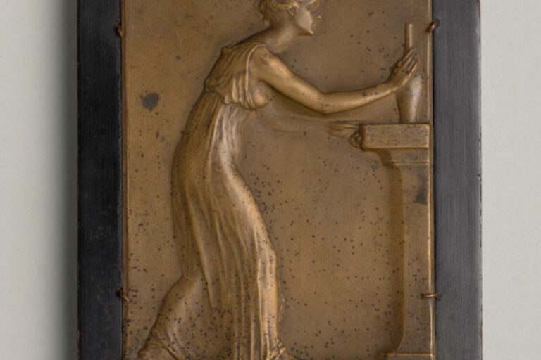 "THE NATIONAL ARTS CLUB, NEW YORK" PLAQUETTE