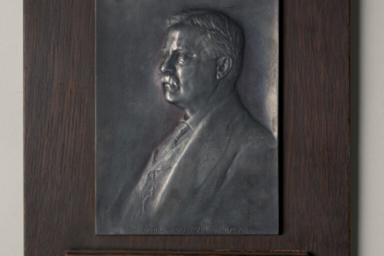 "THEODORE ROOSEVELT" PLAQUETTE