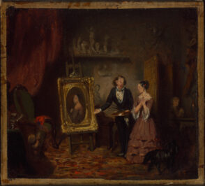 The Flattered Spinster Lady