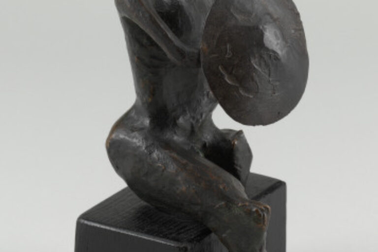 Maquette for Warrior with Shield