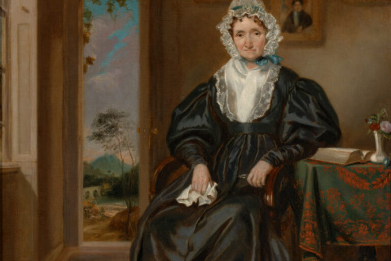 Old Lady in an Interior