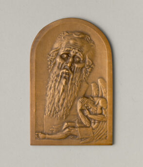 “Head of Jeremiah” Plaquette