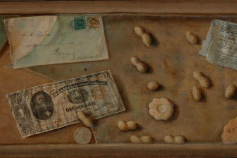 Still Life with One Dollar Bill