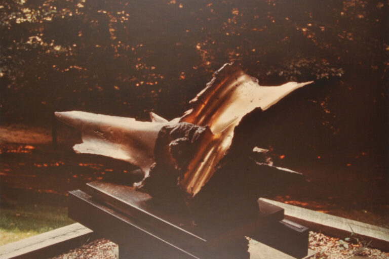 SOMAINI, THE WAVE. PHOTOGRAPH TAKEN IN THE WURTZBURGER SCULPTURE GARDEN (ORIGINAL SITE, TIMBERLANE)