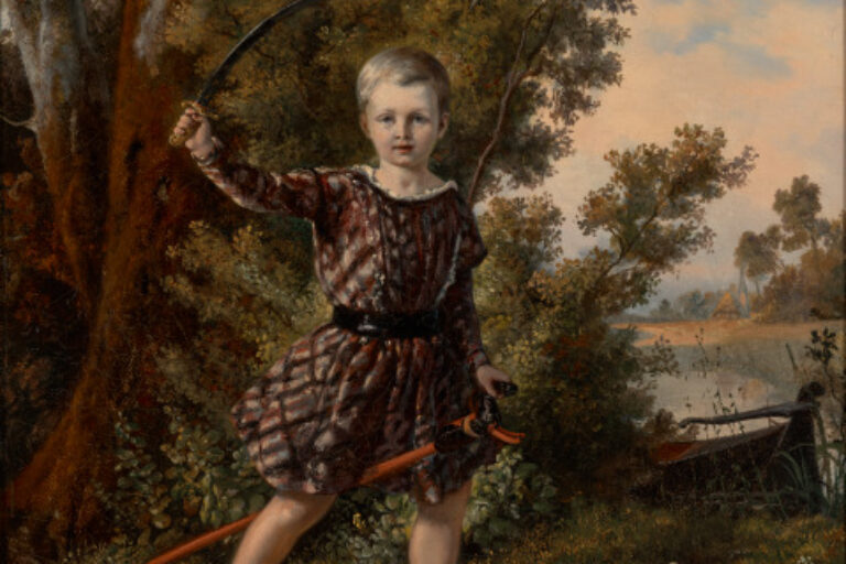 BOY IN A LANDSCAPE