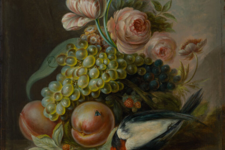 STILL LIFE WITH FRUIT, FLOWERS, AND DEAD GAME