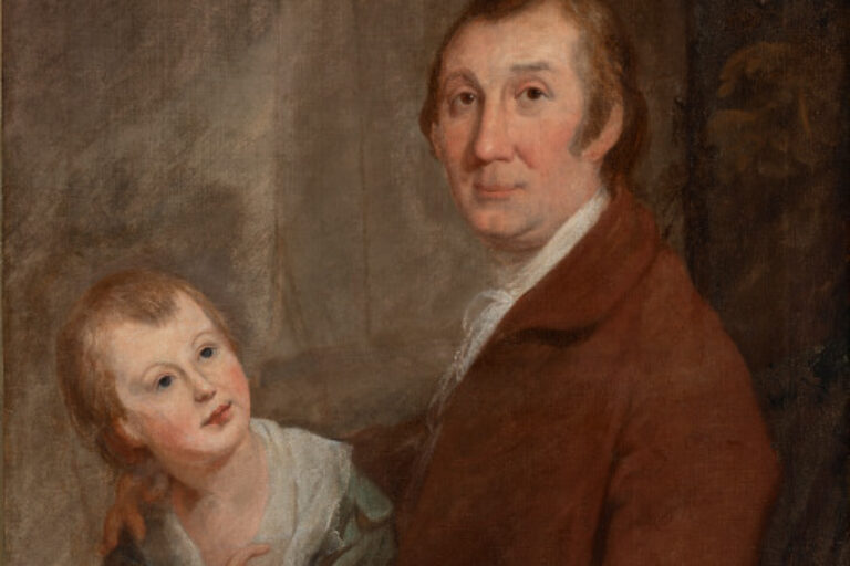 WILLIAM SMITH WITH HIS GRANDSON, JOSIAS CARVIL HALL