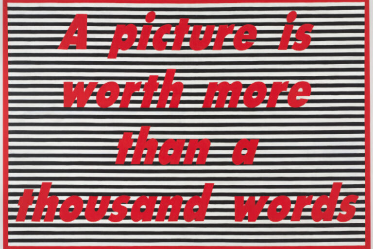 UNTITLED (A PICTURE IS WORTH MORE THAN A THOUSAND WORDS)