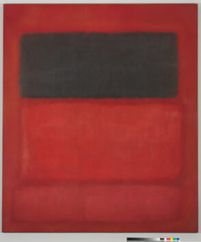 Black over Reds [Black on Red]