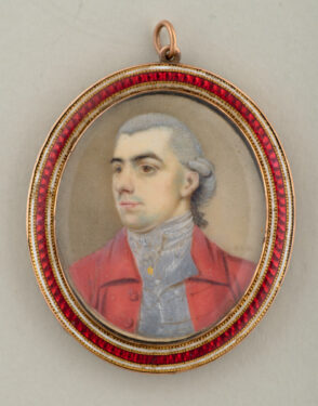 “Portrait of a Gentleman” Portrait Miniature
